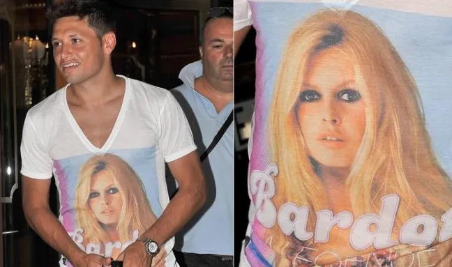Photo : Zarate fan de BB