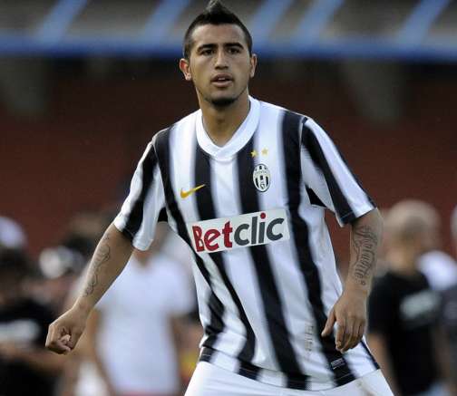 Arturo Vidal content de sa Juve