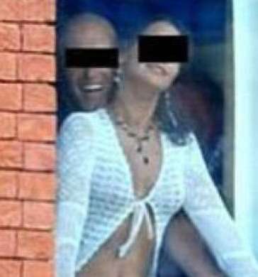 Des exhibos devant le stade