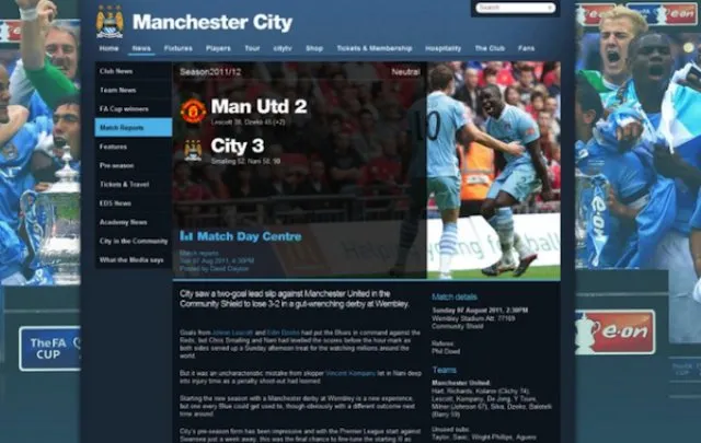 Photo: Manchester City bugge sa défaite