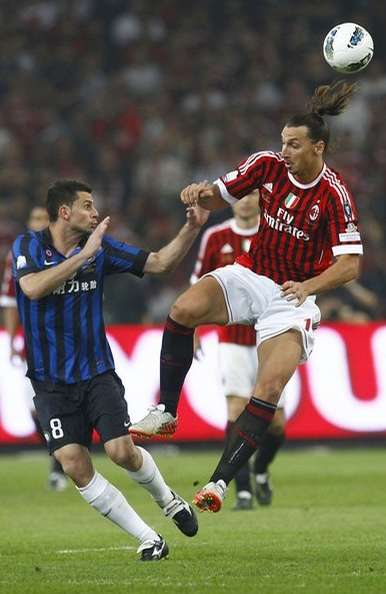 Photo: Kung-fu d&rsquo;Ibrahimovic