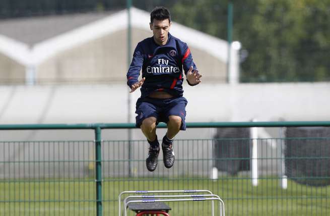 Photo : Pastore s&rsquo;entraîne