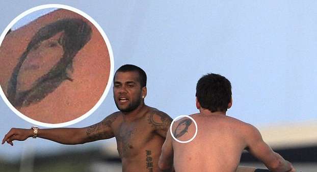 Photo : Le tatouage de Messi