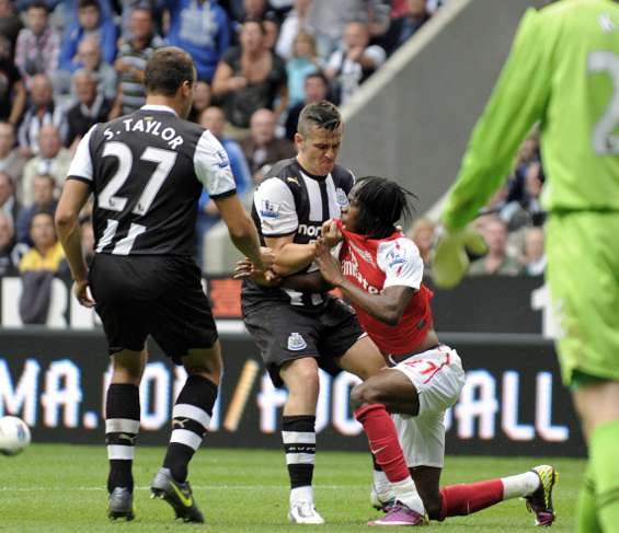 Les tweets de Newcastle-Arsenal