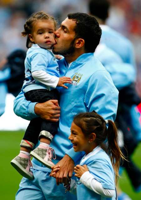 Photo : L&rsquo;ogre Tevez