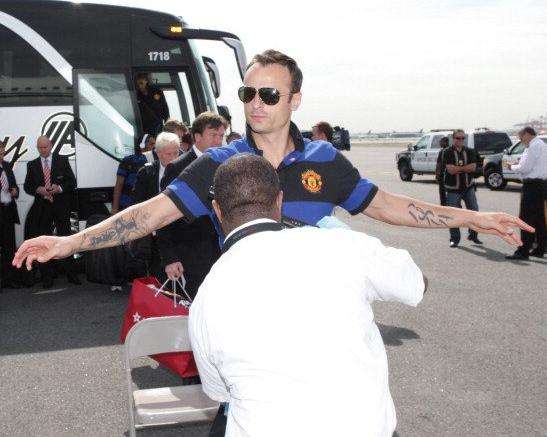 Photo : la dégaine de Berbatov