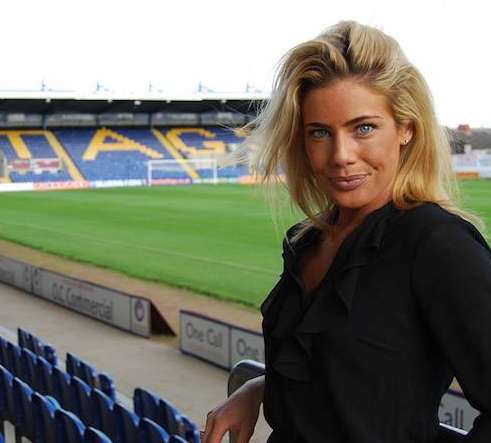 Photo : la présidente de Mansfield Town