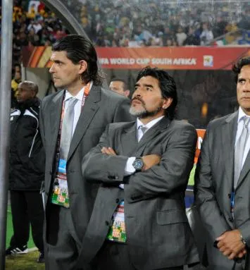 Maradona attaque Batista