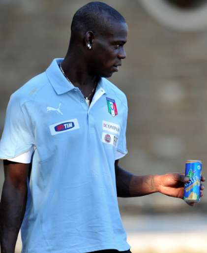Balotelli et son iPad