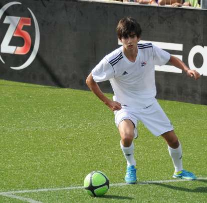 Enzo Zidane s&rsquo;entraine avec les pros