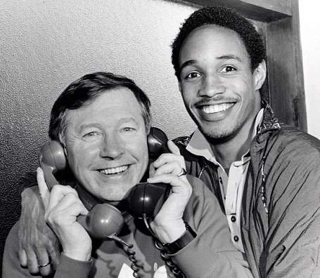 Photo Vintage: Paul Ince et Ferguson