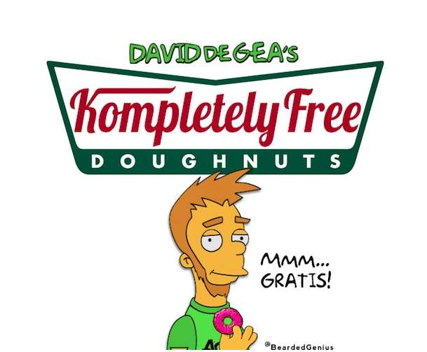 Photo : David De Gea Simpson