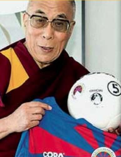 Photo : Le FC Dalai Lama