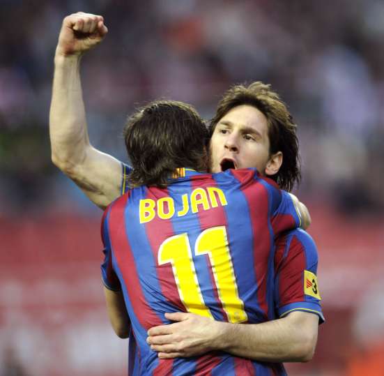 Bojan et Messi sont cousins