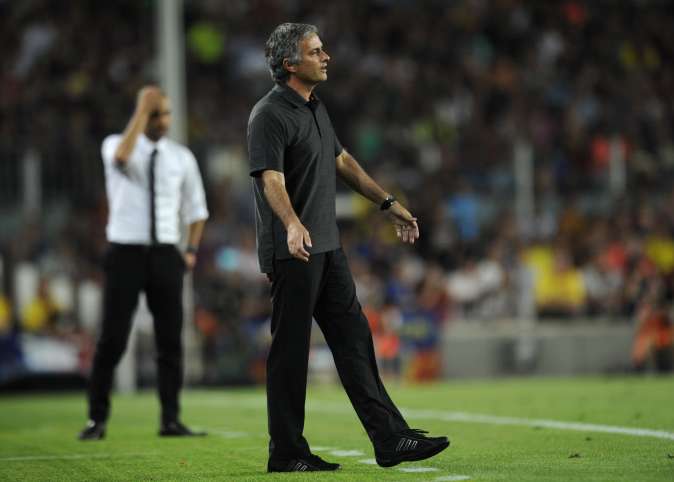 Les émotions de Mourinho