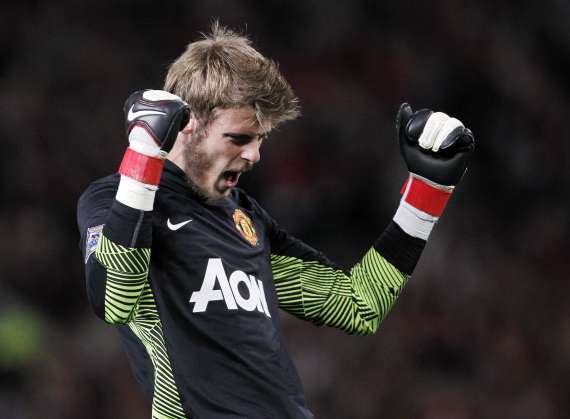 Reina encense De Gea