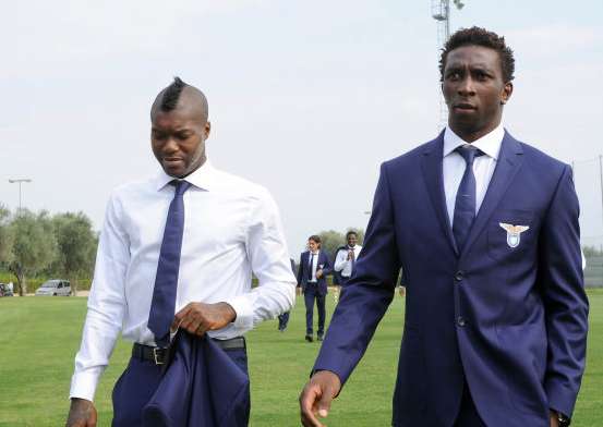 Photo : Cissé et Diakité en costard