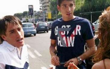 Accident pour Bojan et Jose Angel