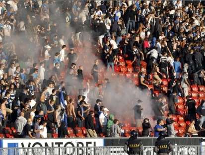 Grasshopper-FC Zurich : Victoire des hooligans