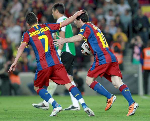 Pas de problème Messi-Villa