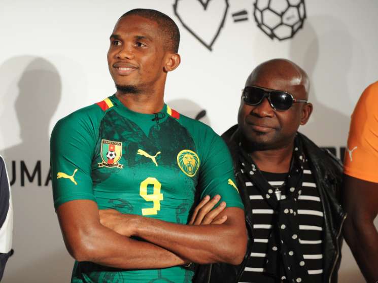 Photo : Eto’o et le maillot camerounais