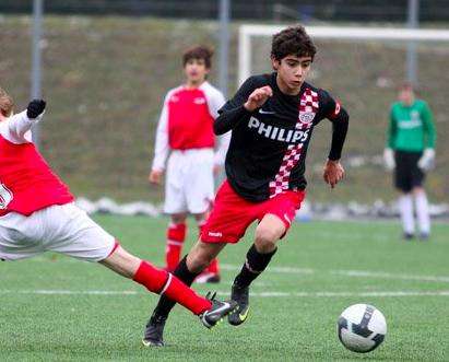 Un ado à Manchester United