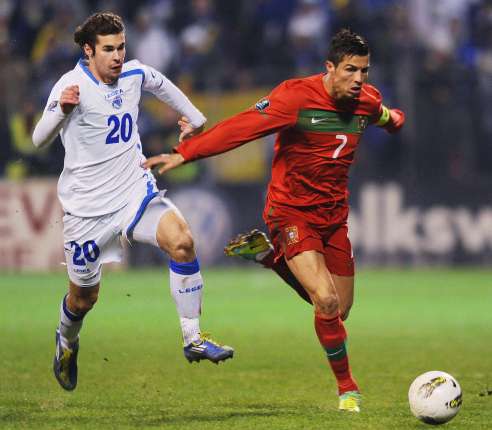 Cristiano Ronaldo en a ras le bol