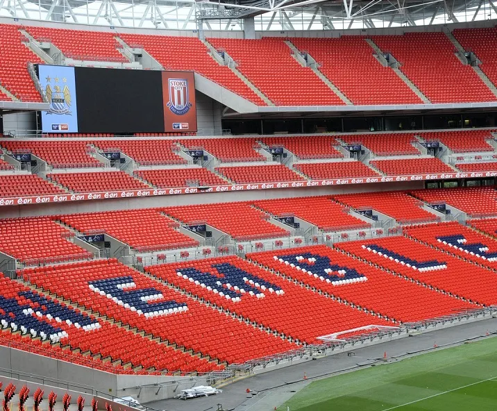 Wembley sera à moitié-vide
