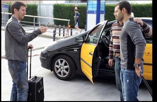 Photo : Messi le photographe