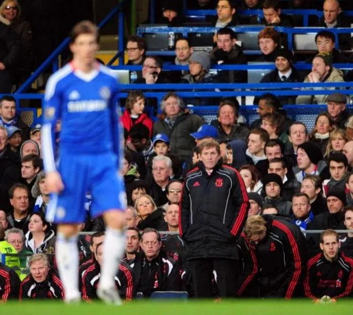 Torres et les fans de Liverpool