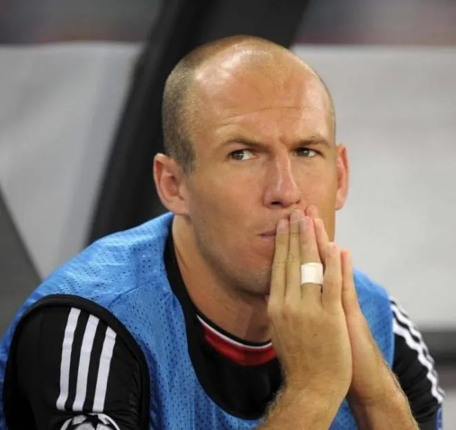 Robben et les blessures
