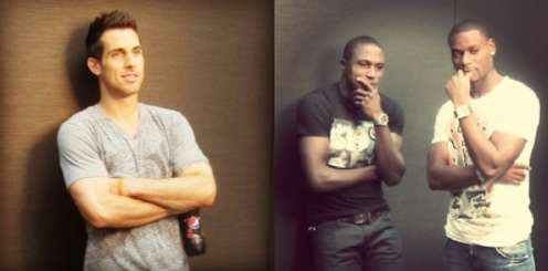 Photo : Bocanegra, Altidore et Edu pour Pepsi