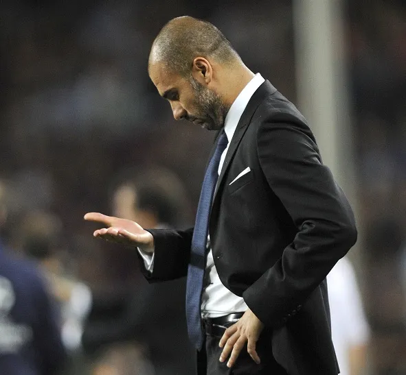 Guardiola et la Roma