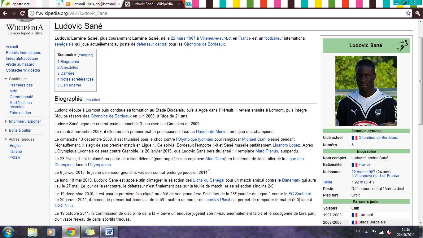 Le Wikipedia piraté de Ludovic Sané