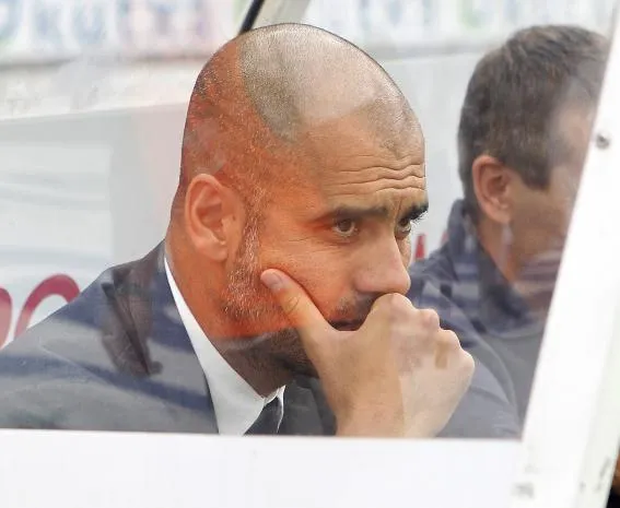 Guardiola presque inquiet