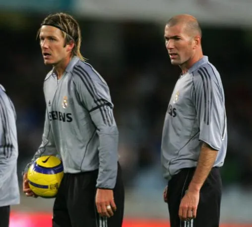 Zidane dubitatif pour Beckham