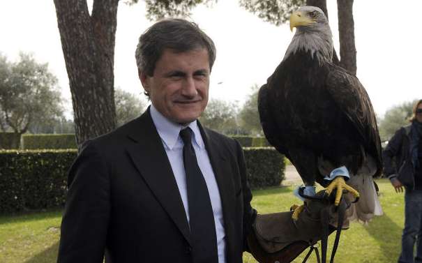 Photo : Le maire de Rome et Olympia