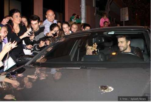 Photo : Pique et Shakira se font chier dessus