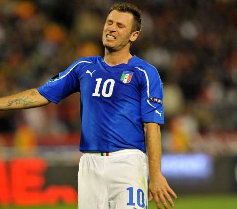 Cassano encore à l’hôpital