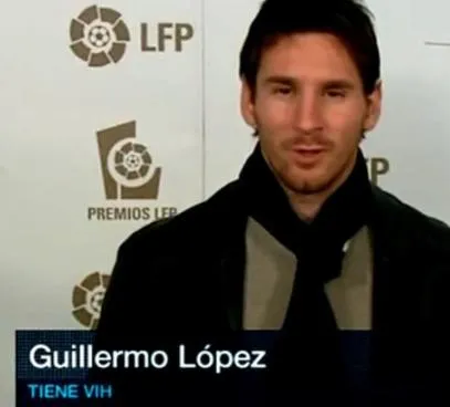 Photo : Messi et le VIH