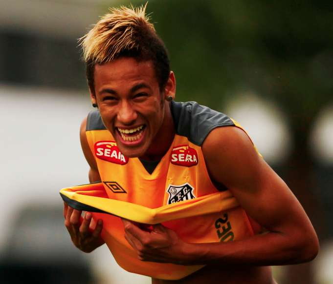 Neymar concentré sur le Barça