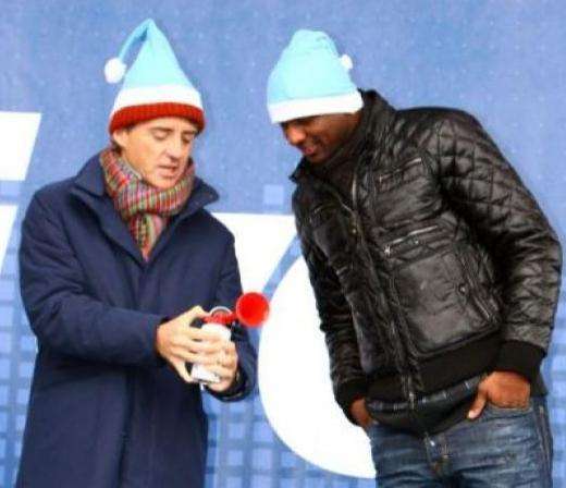 Photo : la gêne de Mancini