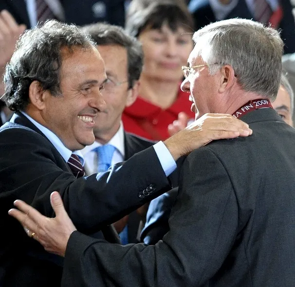 Platini tacle Ferguson