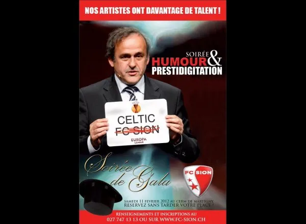 Photo: Platini le magicien