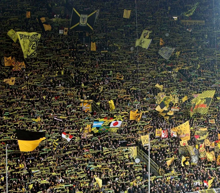 Dortmund, meilleure affluence d’Europe
