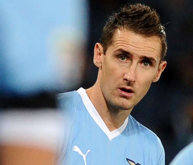 Santa Klose gâte la Lazio