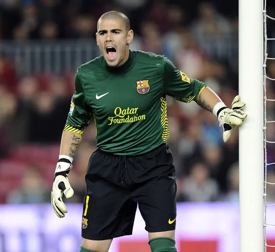 Valdés et le retard du Barca