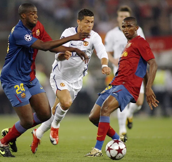 Eto’o tacle Cristiano Ronaldo