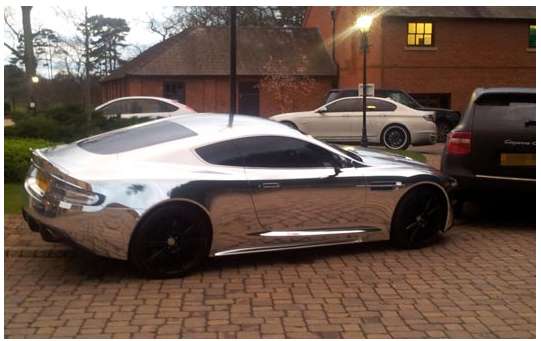 Photo : Le bolide argenté de Pennant