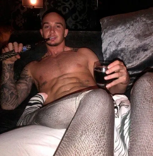 Photo: Stephen Ireland déguisé